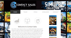Desktop Screenshot of contact-sales.co.uk